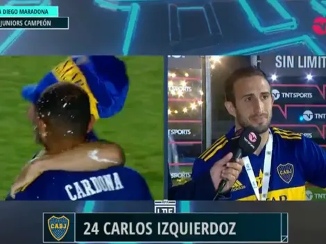 Izquierdoz conmovió a todo Boca: "Fue el cumpleaños de mi hija y lo único que pude hacer..."