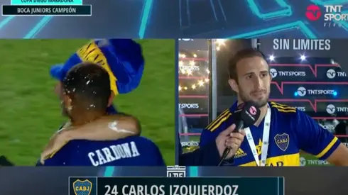 Izquierdoz conmovió a todo Boca: "Fue el cumpleaños de mi hija y lo único que pude hacer..."
