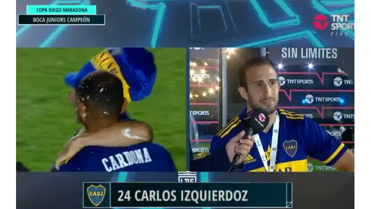 Izquierdoz conmovió a todo Boca: "Fue el cumpleaños de mi hija y lo único que pude hacer..."