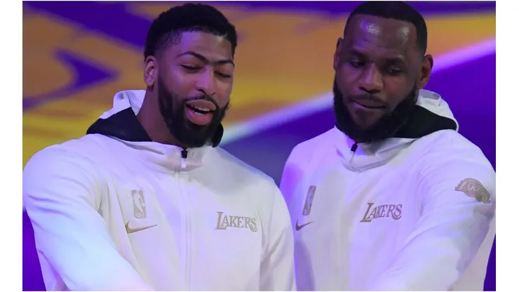 Anthony Davis y LeBron James (Foto: Getty)