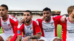 Sergio Peña y Miguel Araujo llegaron hace más de un año a países bajos.