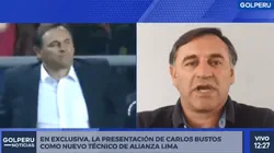 Carlos Bustos fue presentado este lunes en Alianza Lima.