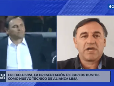Bustos más claro que la dirigencia de Alianza: "La Liga 2 será difícil"