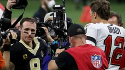 Drew Brees y Tom Brady (Foto: Getty)