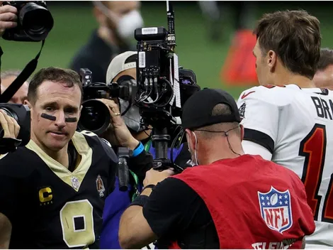 Tom Brady lanzó pase de touchdown... ¡al hijo de Drew Brees!