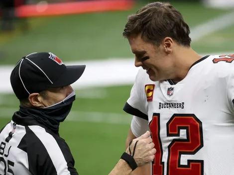 La épica celebración que Tom Brady intentó con un árbitro