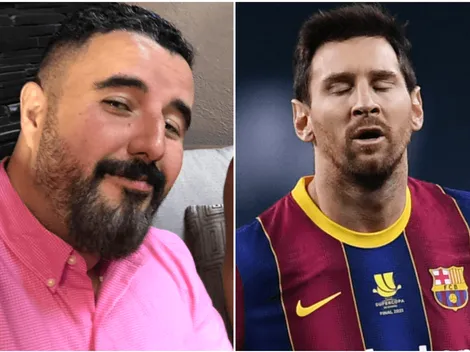Álvaro Morales destruyó a Messi tras la expulsión y la derrota del Barcelona