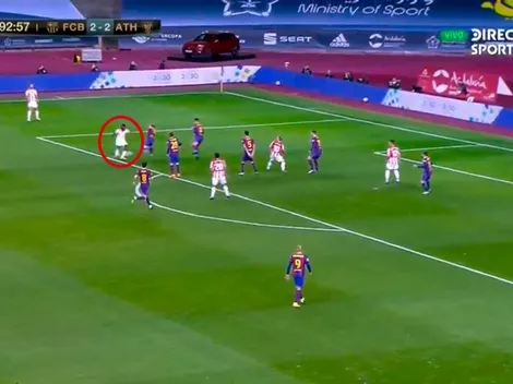 Está demente: Iñaki Williams sacó un bombazo y puso el 3 a 2 para el Athletic Bilbao