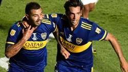 Edwin Cardona festejando su golazo espectacular.