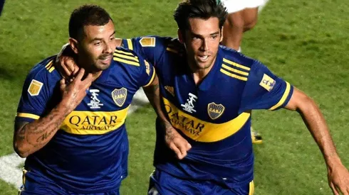 Edwin Cardona festejando su golazo espectacular.