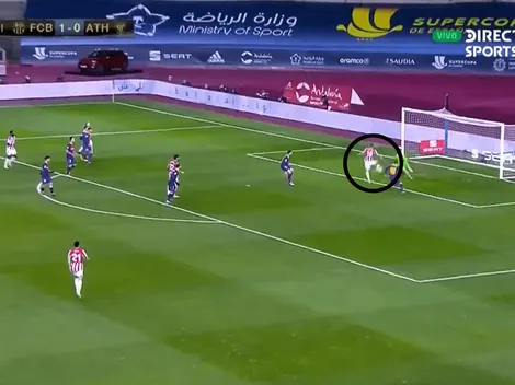 Video: De Marcos no dejó ni festejar a Barcelona y se lo empató enseguida