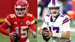 Patrick Mahomes y Josh Allen