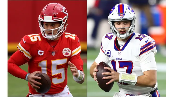 Patrick Mahomes y Josh Allen