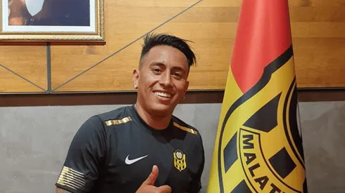 Christian Cueva llegó a mediados del 2020 al Yeni Malatyaspor.