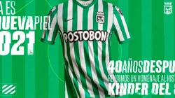 La nueva indumentaria de Atlético Nacional para 2021.