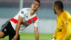 Rafael Santos Borré y sus posibilidades de seguir jugando en River Plate.