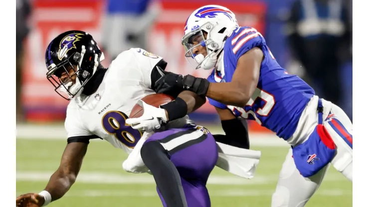 Lamar Jackson contra Buffalo Bills