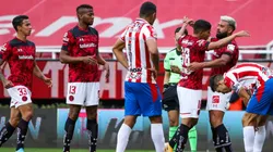 Chivas ganaba, pero Toluca lo empató rápidamente.