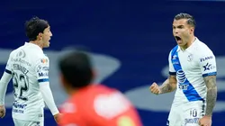 Tabó marcó el 1-0 para Puebla.