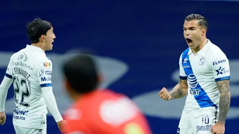 Tabó marcó el 1-0 para Puebla.