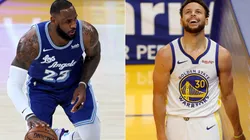 Los Angeles Lakers vs. Golden State Warriors juegan por una fecha más de la NBA este lunes (Getty Images)