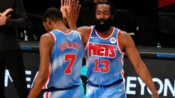 Kevin Durant y James Harden, Cruz Azul