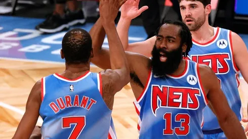 Kevin Durant y James Harden, Brooklyn Nets