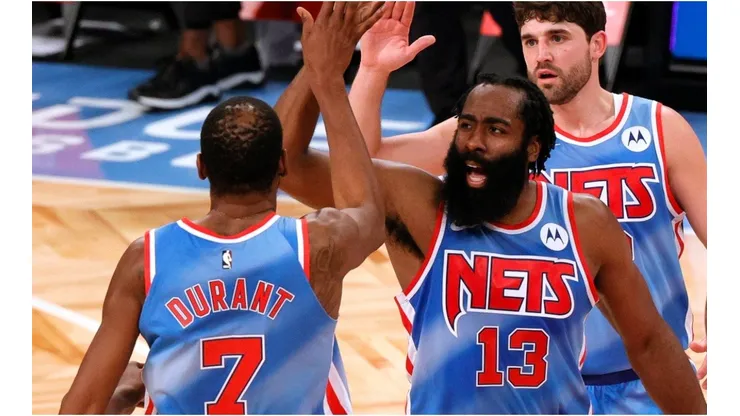 Kevin Durant y James Harden, Brooklyn Nets