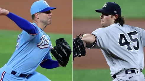 Corey Kluber y Gerrit Cole