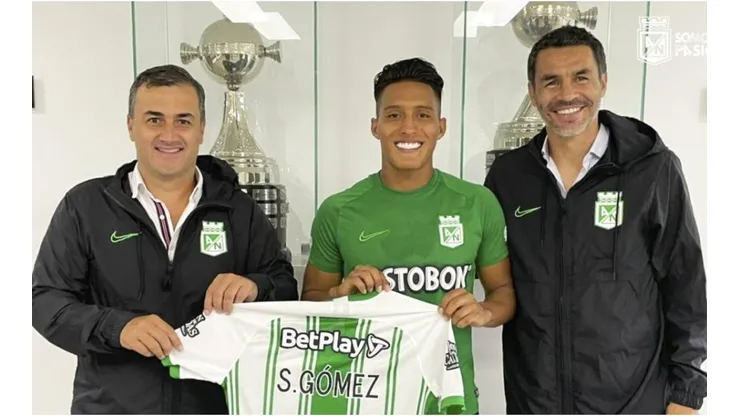 Atlético Nacional quiere asegurar su futuro y renovó a Sebastián Gómez
