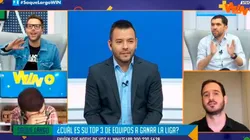 'Saque Largo', programa de debate en la seña de Win Sports.