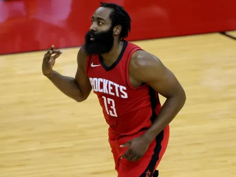 Así fue la despedida de James Harden de los Houston Rockets