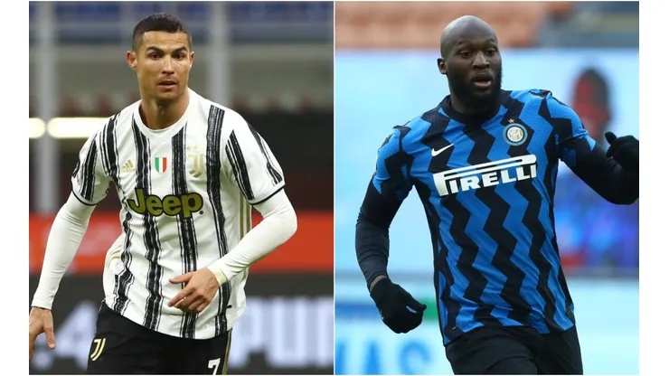 Juventus vs. Inter de Milán juegan por la fecha 18 de la Serie A de Italia este domingo (Getty Images)