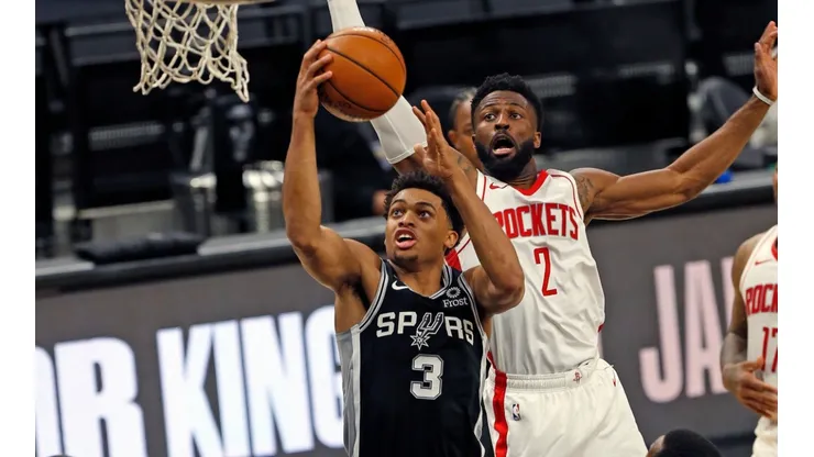 San Antonio Spurs vs. Houston Rockets juegan por una fecha más de la NBA este sábado (Getty Images)