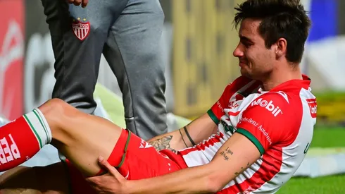 Grave lesión de Unai Bilbao en Necaxa vs Atlético de San Luis.