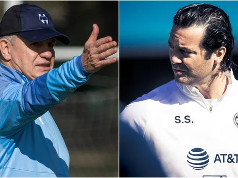 Santiago Solari se rindió ante Javier Aguirre 