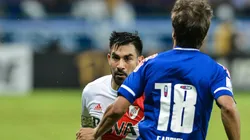 Ariel Rojas con la camiseta del Millonario.