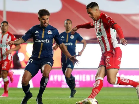 Con un hombre menos, Necaxa pudo superar a San Luis