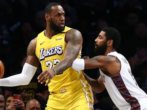 El único día que LeBron y Lakers enfrentan al súper equipo de los Nets