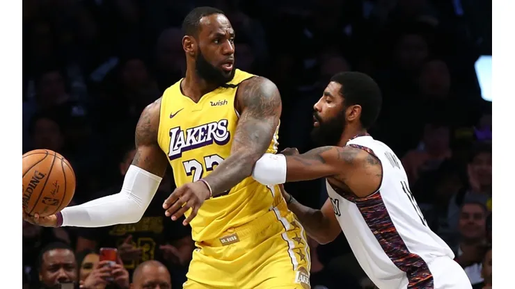 LeBron James y Kyrie Irving