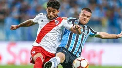 El recordado cruce entre River y Gremio, en 2018.
