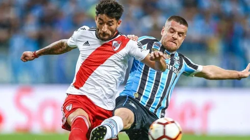 El recordado cruce entre River y Gremio, en 2018.