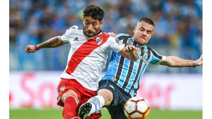 El recordado cruce entre River y Gremio, en 2018.