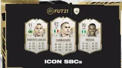 EA Sports libera 3 nuevos SBC de Iconos Prime en el Ultimate Team del FIFA 21