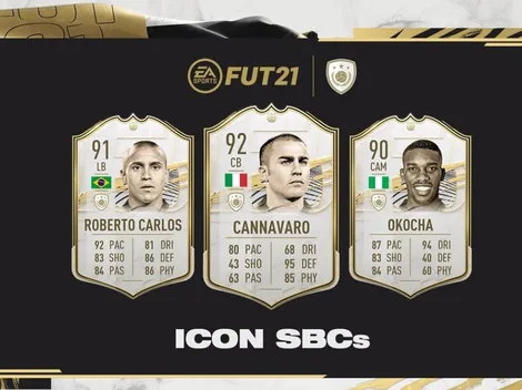 EA Sports libera 3 nuevos SBC de Iconos Prime en el Ultimate Team del FIFA 21