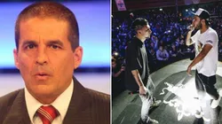 Gonzalo Núñez contó su admiración hacia el freestyle.