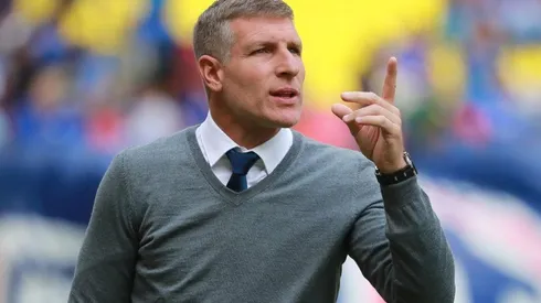 Martín Palermo en Pachuca de México.