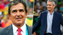 Jorge Luis Pinto y Reinaldo Rueda.