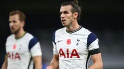 Gareth Bale con la camiseta de Tottenham Hotspur.