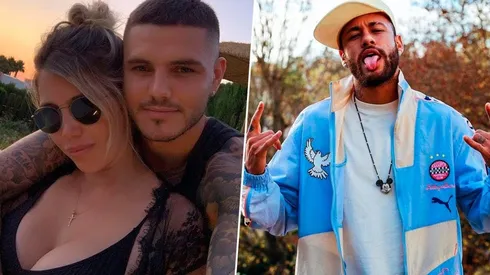 Wanda Nara subió foto con Neymar e Icardi y explotó en Twitter: "Va a suceder otra vez..."